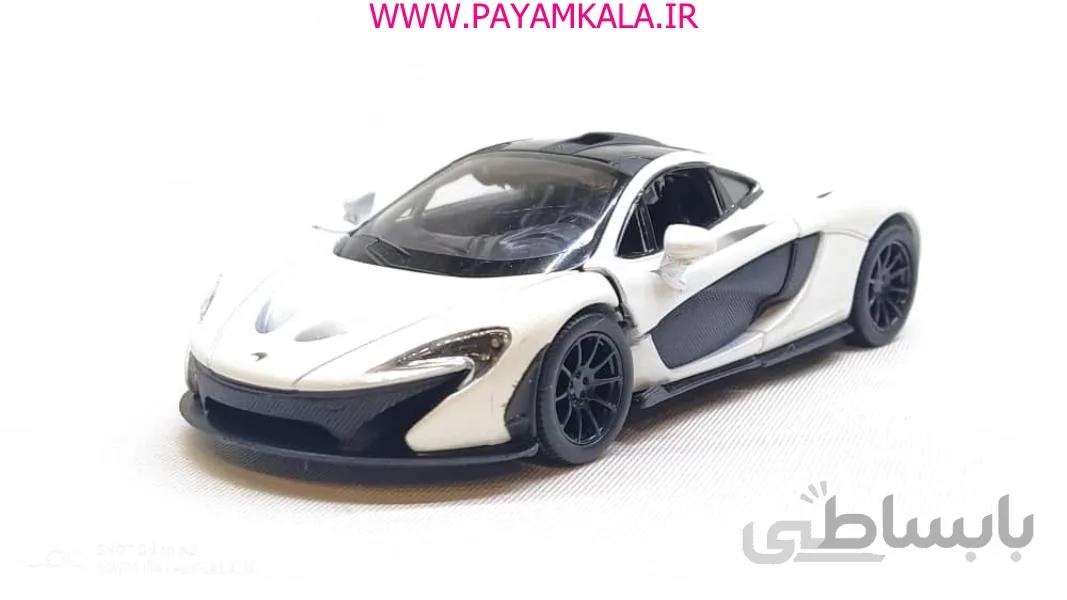 ماشین فلزی مک لارن (MCLAREN P1 KINSMART) سفید