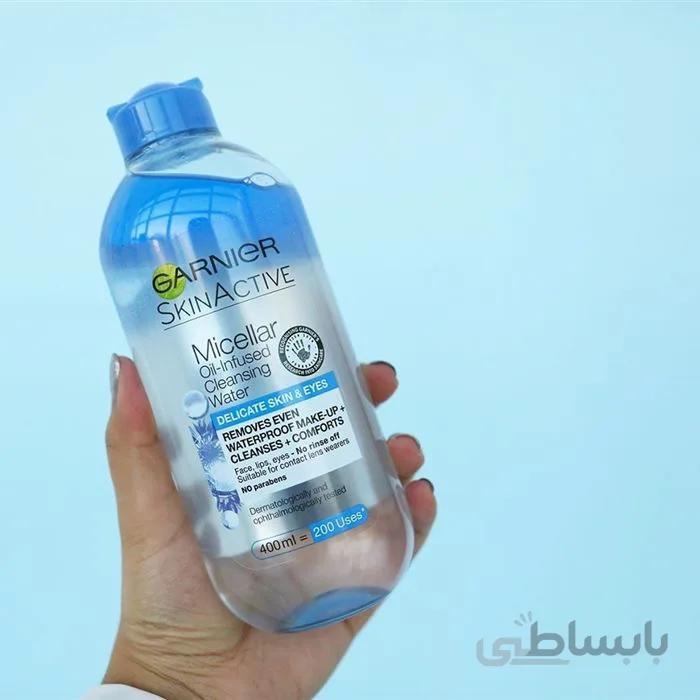 پاک کننده (میسلار واتر)دو فاز اسکین اکتیو پوست حساس گارنیر