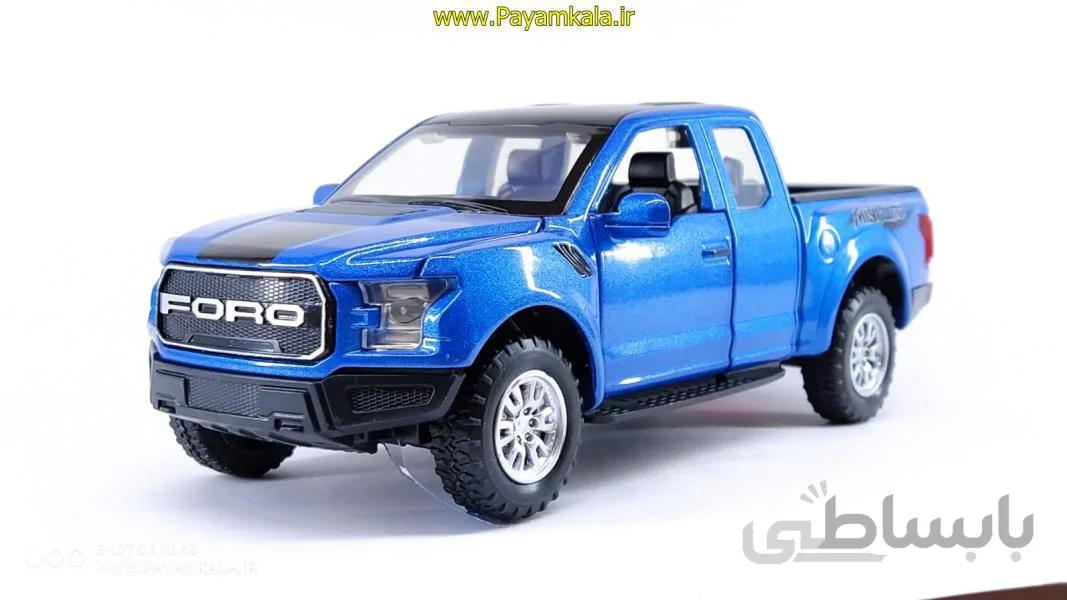 ماشین اسباب بازی وانت فورد ( FORD BY MINIAUTO ) آبی