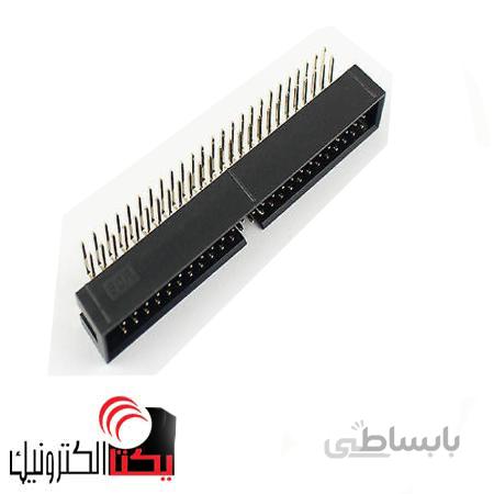 باکس هدر 60 پین نری رایت انگل 2.54میلیمتر