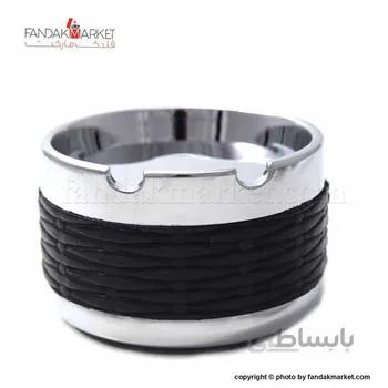 زیر سیگاری فلزی با درب چرخشی