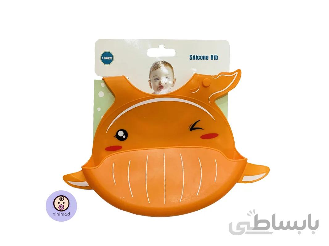 پیشبند سیلیکونی silicone bib code o1