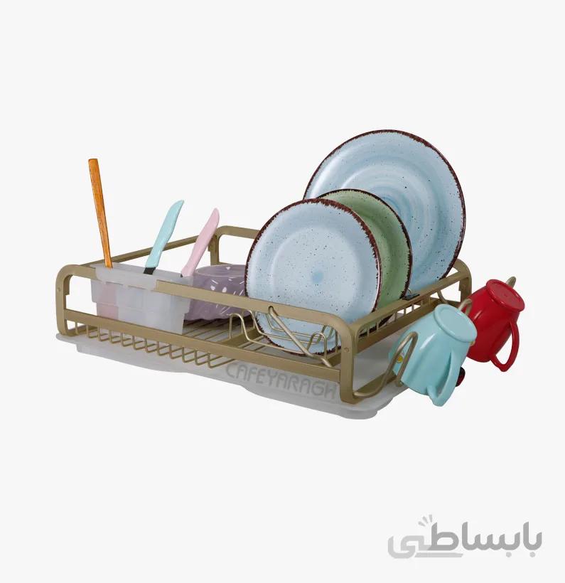 آبچکان رومیزی یک طبقه کیچن کویین طلایی