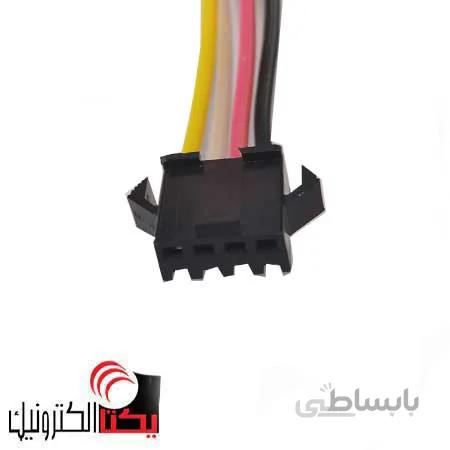 کانکتور SM یا بین راهی مادگی سیم دار 2.50 میلی متری4پین