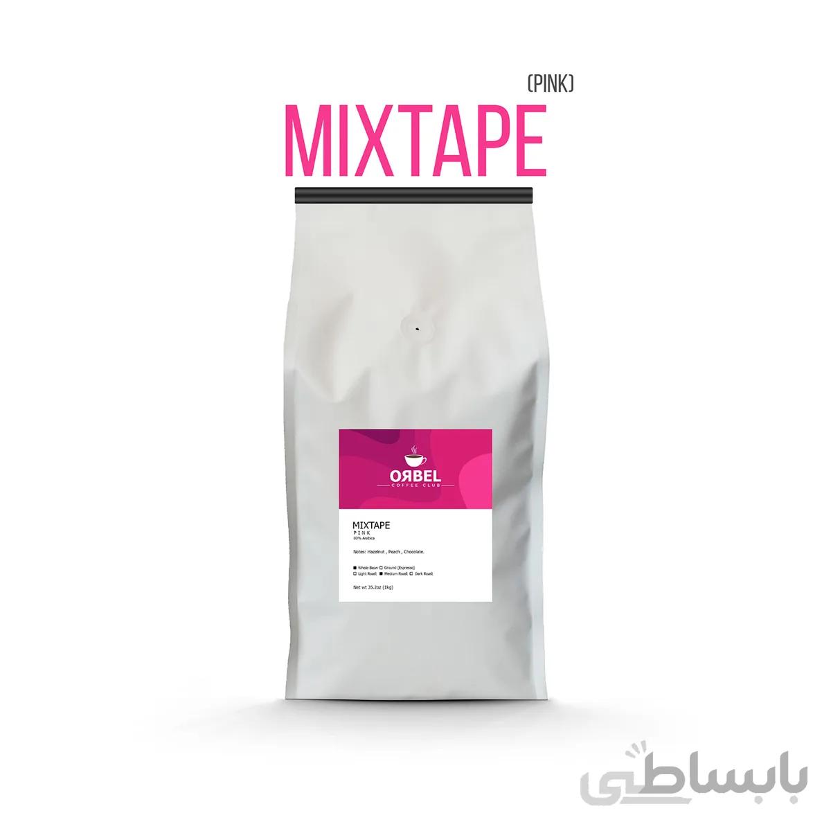 دانه قهوه اربل مدل میکس تیپ پینک