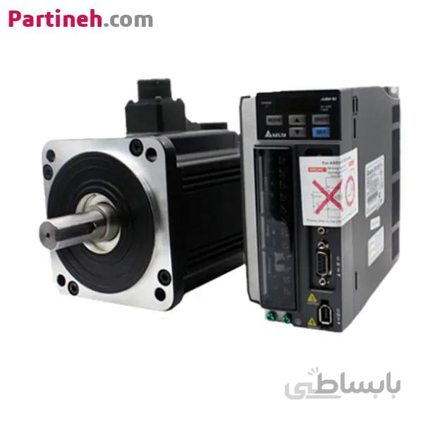 سروو موتور دلتا مدل B2-750w-3000RPM گشتاور 2.39 نیوتن متر (ترمز دار) ا Partineh.com