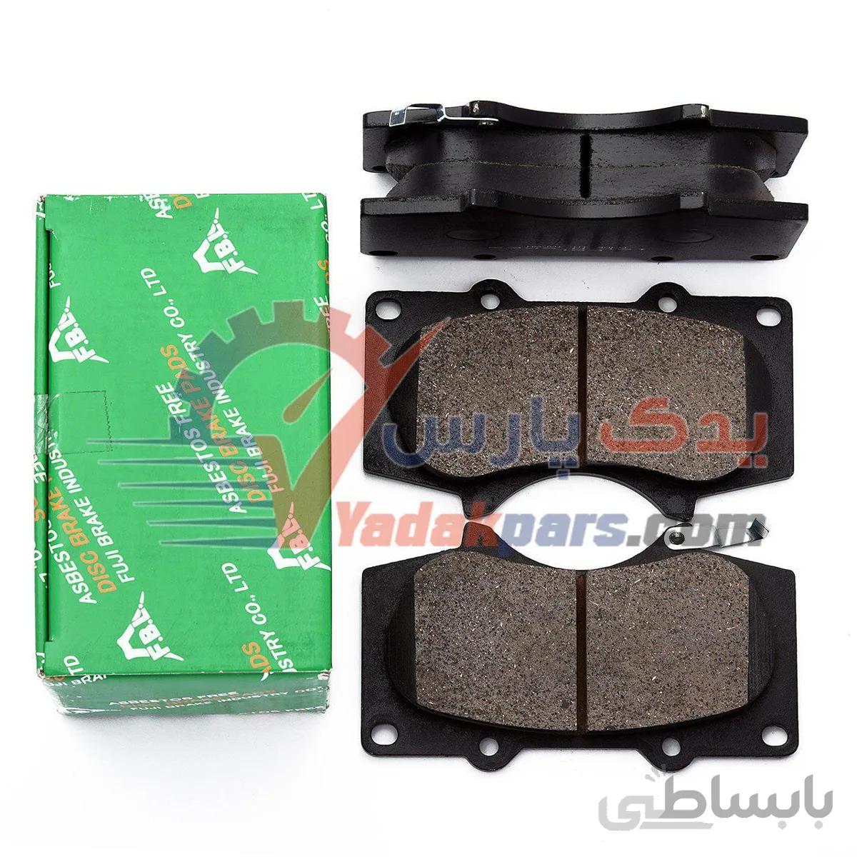 لنت جلو تویوتا پرادو برند FBL ژاپن ا FBL Brake Pads AFP-506s Japan Front Toyota prado