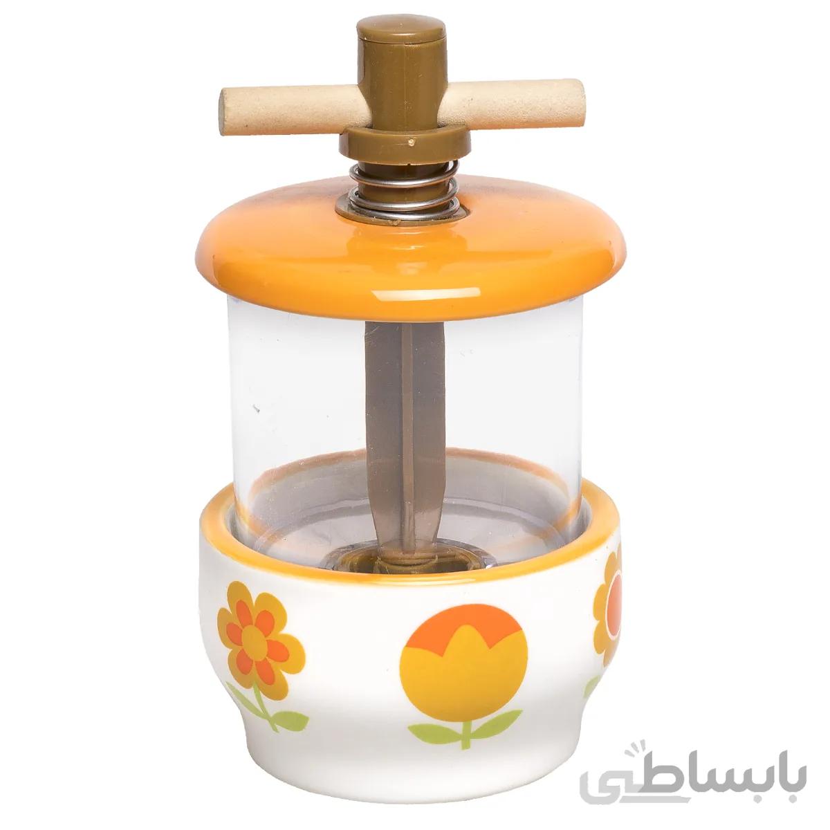 فلفل ساب چینی طرح گل نارنجی کد 35314