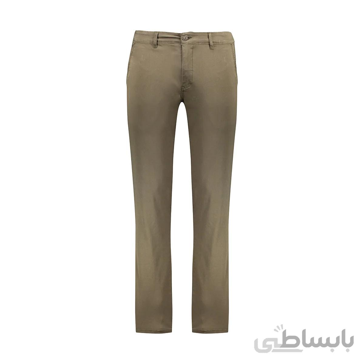 شلوار کتان مردانه فیگارو کد 601318
