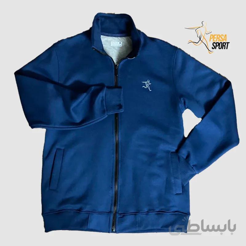 سویشرت فول زیپ پرسااسپرت Tiger 2 blue