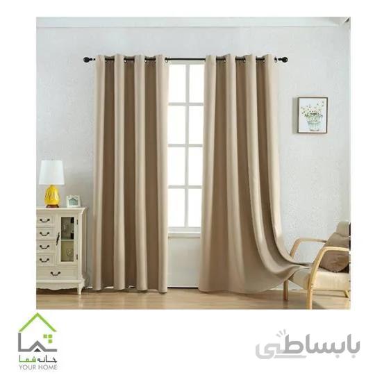 پرده کتان ارتفاع 280