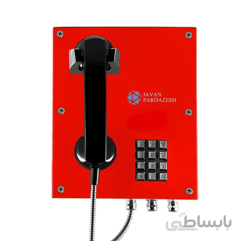 تلفن صنعتی ویپ با بدنه آلومینیوم جوان پردازش مدل آذر