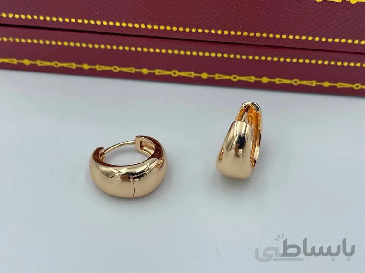 گوشواره ژوپینگ حلقه ای پهن