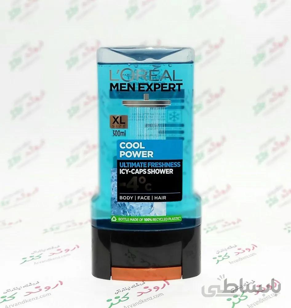 شامپوی بدن لورآل LOREAL مدل COOL POWER