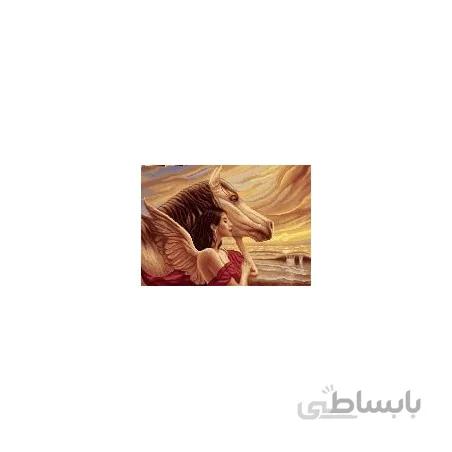 نخ و نقشه آموزشی تابلو فرش کد 28
