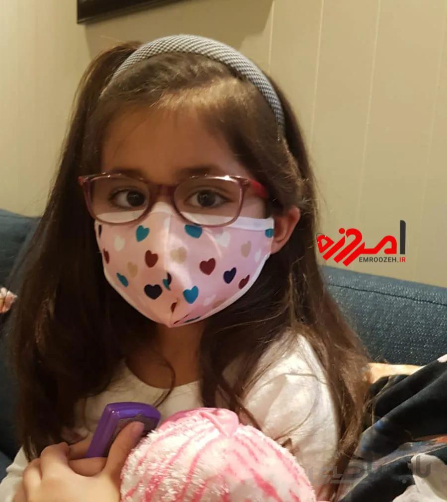 ماسک پارچه ایی کودک
