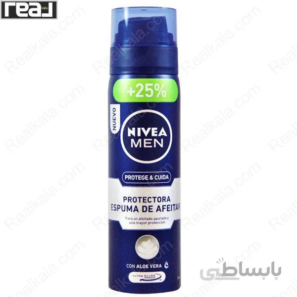 فوم اصلاح مردانه نیوا مدل پروتکت اند کر Nivea Protect & Care Shaving Foam