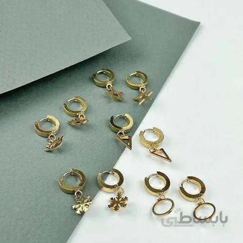 گوشواره استیل کد 465396