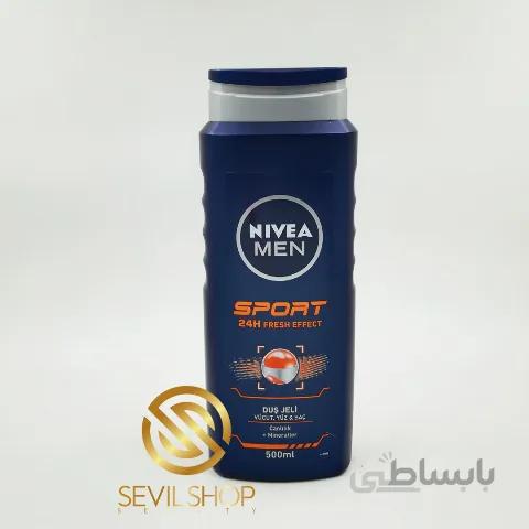 شامپو سر و بدن نیوا مردانه مدل SPORT حجم 500 میل