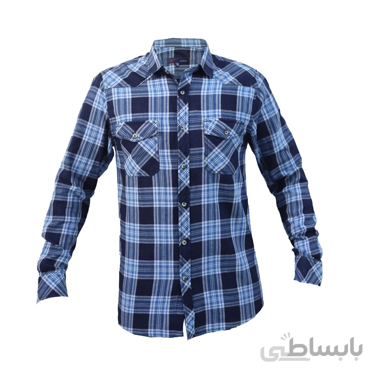 پیراهن آستین بلند مردانه کد 601167