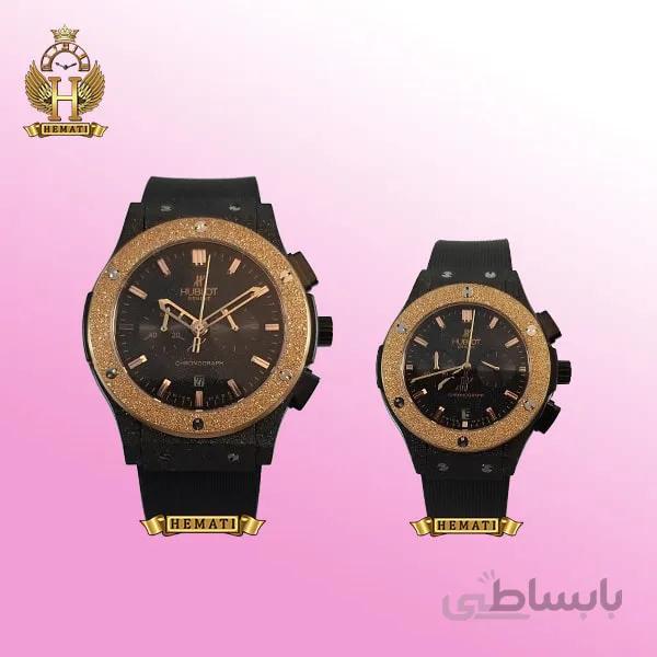 ساعت ست هابلوت بیگ بنگ Hublot Big Bang HUS100 قاب شنی