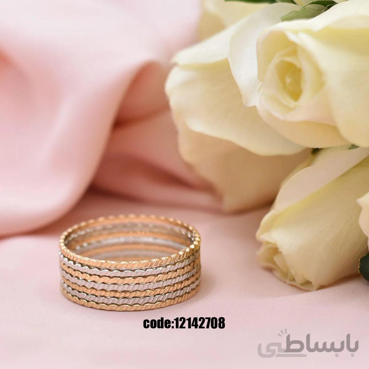النگو زیگ زاگ بچگانه (جفتی) سایز چهار