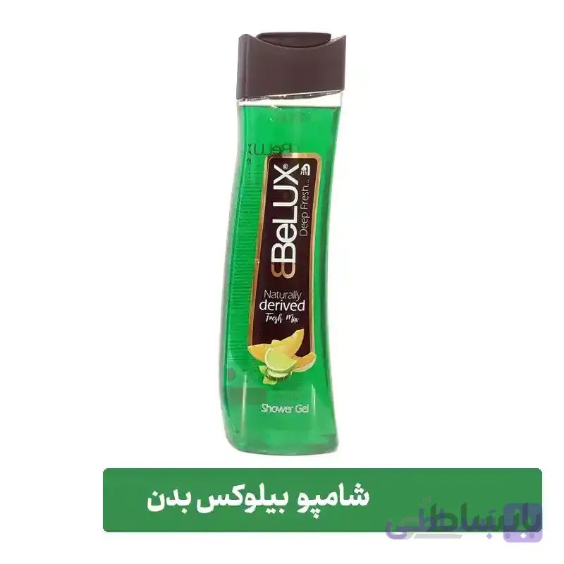 شامپو بدن بیلوکس ۷۵۰ میل – رایحه میکس ( طالبی ، لیمو ، خیار ، نعنا )