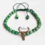 دستبند سنگ جنگل ا jungle stone bracelet