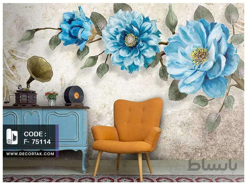 پوستر دیواری گل کد F-75114