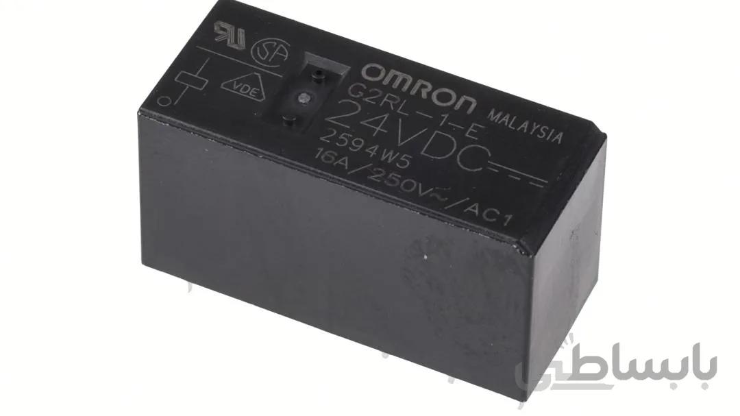 رله 24 ولت 1 کنتاکت 16 آمپر Omron-اومرون