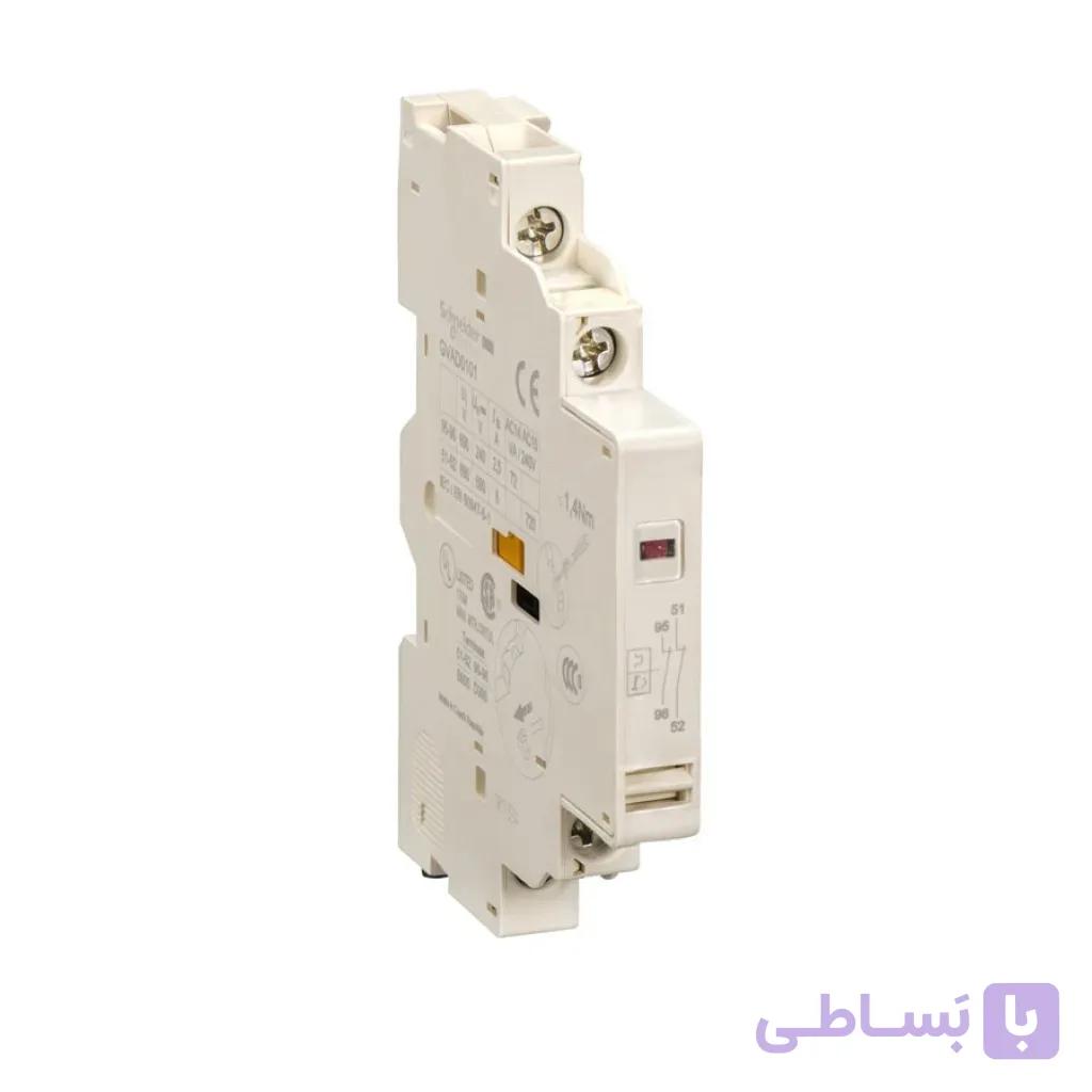 کنتاکت نشان دهنده خطا 1NO + کنتاکت کمکی 1NO کلید حرارتی اشنایدر الکتریک سری GV2 و GV3