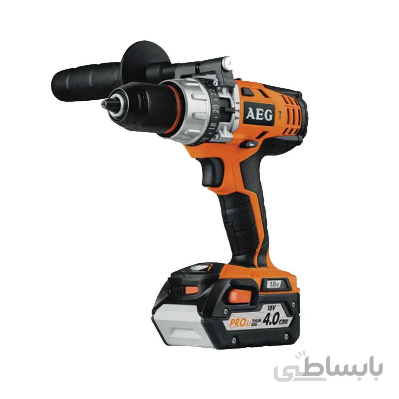 دریل پیچ گوشتی شارژی چکشی آاگ مدل BSB18LI ا AEG 18 V HAMMER DRILL /DRIVER model BSB18LI