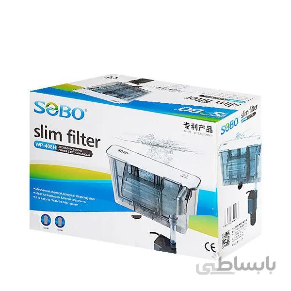 فیلتر هنگان سه مخزن سوبو SOBO Filter Pump WP-408H