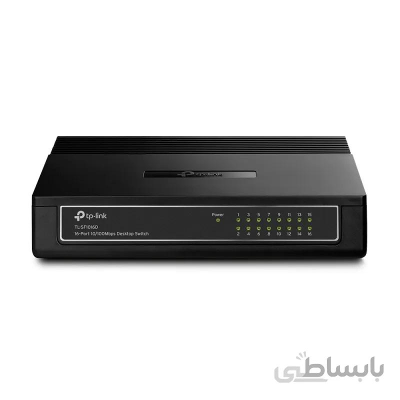 سوییچ شبکه ۱۶ پورت تی پی لینک مدل TP-Link TL-SF1016D