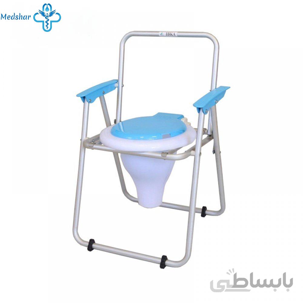 توالت مبله آلومنیوم تاشو ایبکا