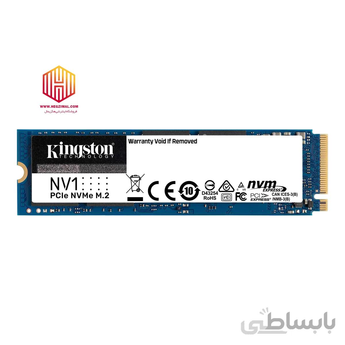 اس اس دی کینگستون مدل NV1 NVMe PCIe ظرفیت 1 ترابایت