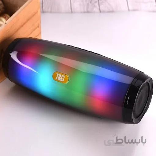اسپیکر بلوتوثی قابل حمل با قابلیت رقص نور تی اند جی مدل TG-165C