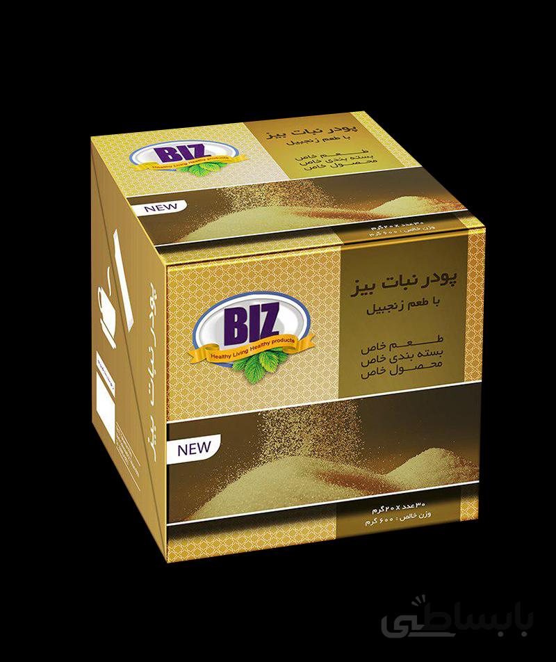 پودر نبات زنجبیل دکتر بیز (بسته 30 عددی)