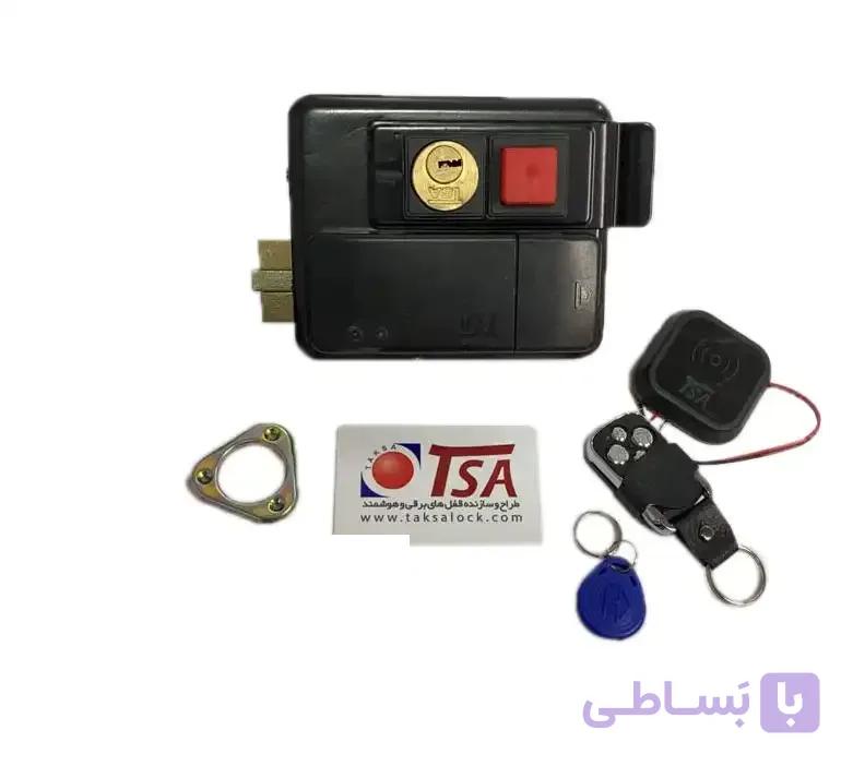 قفل برقی حیاطی هوشمند کلید ویژه تسا 7075