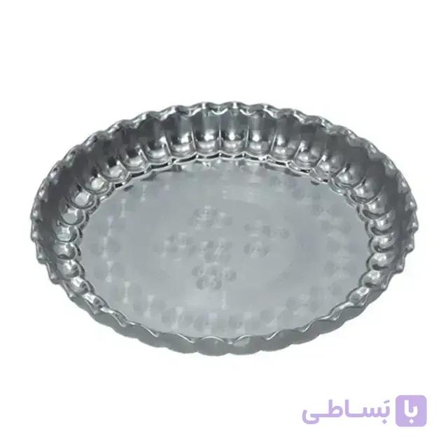 سینی استیل گرد مدل کنگره بزرگ کد 50