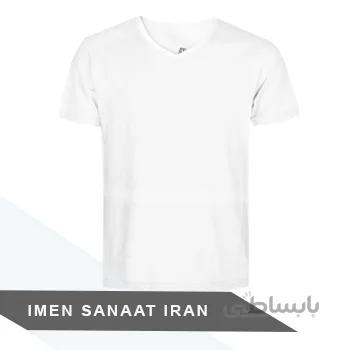تی شرت یقه هفت آستین کوتاه