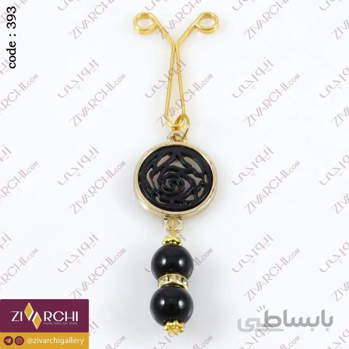 گیره روسری (طرح گل رز) 393
