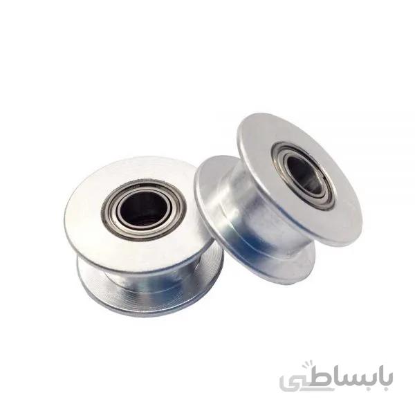 پولی هرزگرد بدون دندانه GT2 شفت 5 میلیمتر / Pulley Wheel bore 5mm without teeth