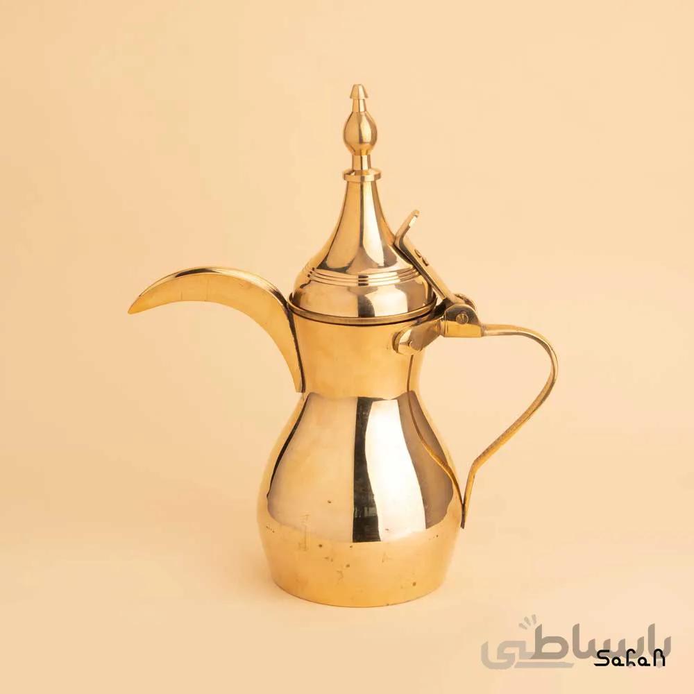 دله برنجی طلایی مدل بغدادی سایز 3