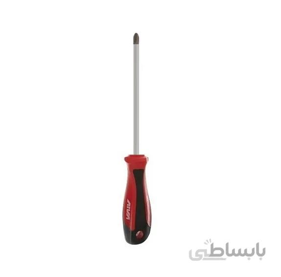 پیچ گوشتی چهار سو آروا PH2x125mm