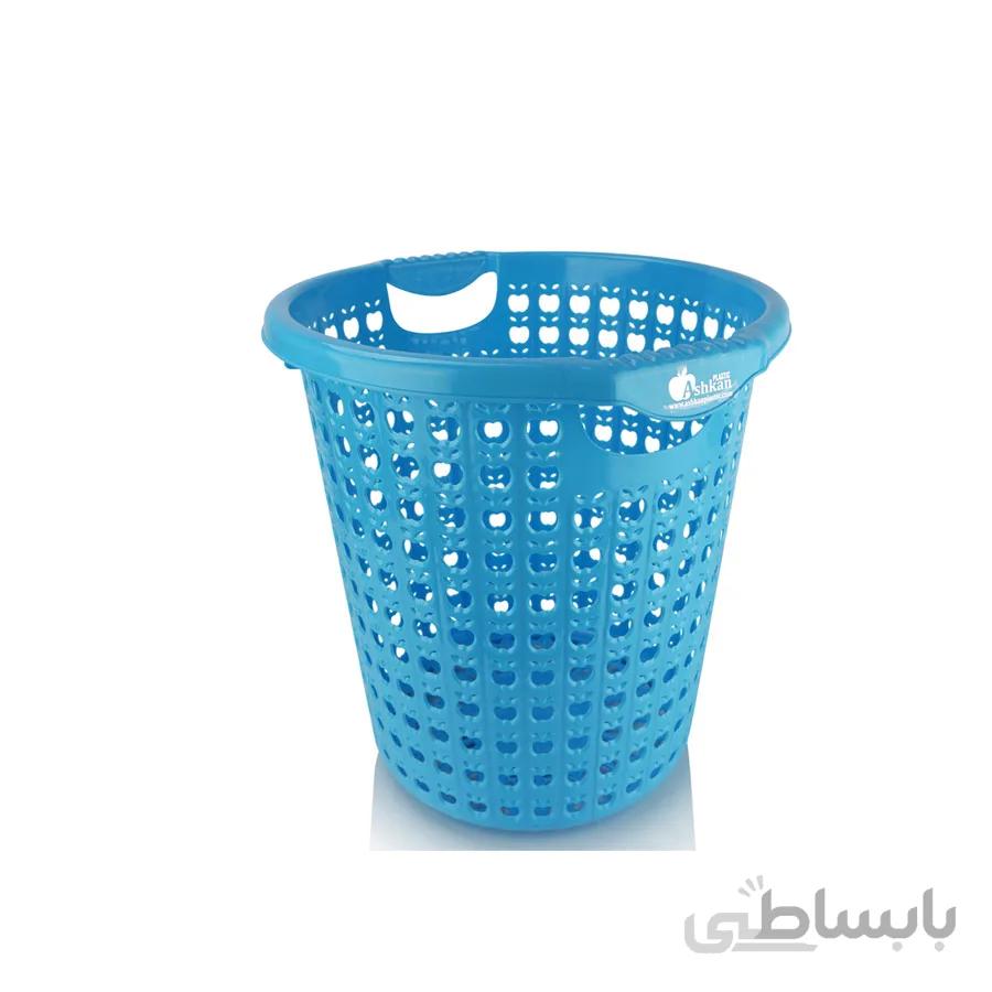سبد رخت و لباس اشکان پلاستیک مدل ۴۰۰۰ سیب