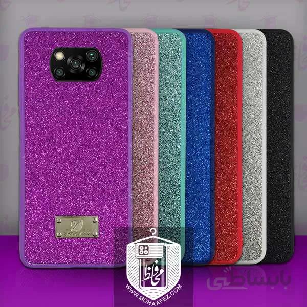 قاب اکلیلی شیائومی Poco X3 / X3 Pro / X3 NFC طرح swarovski کد XM331