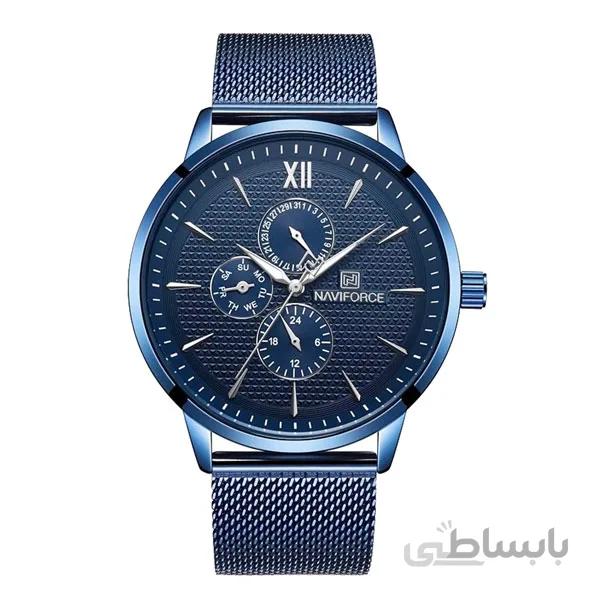 ساعت مچی مردانه نیوی فورس مدل NAVIFORCE NF3003 BE/BE
