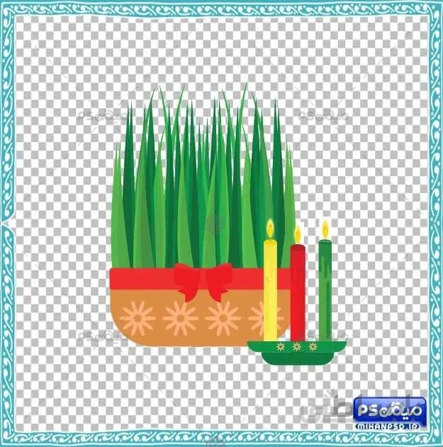 طرح وکتور سبزه عید