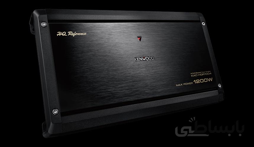 آمپلی فایر ۱۲۰۰ وات خودرو کنوود مدل KAC-HQR۱۰۰۴ چهار کاناله ا Kenwood KAC-HQR1004 4-Channel 1200W Car Amplifier